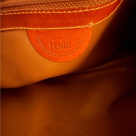 Rare Deadstock Vintage FENDI Janus Collection Leather Crossbody- New w/ Dustbag - Picture 6 of 11